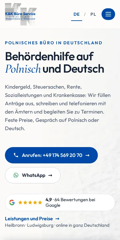Kierunek A na telefonie