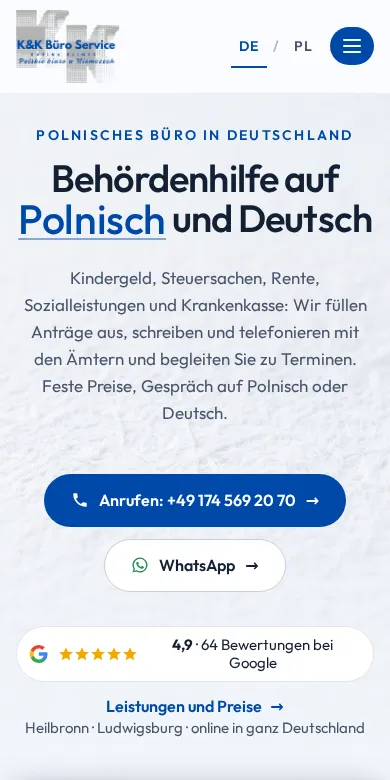 Kierunek C na telefonie